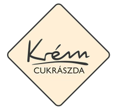 Krém kávézó logó